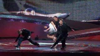 Eurovision 2008 Semi Final 1 14 Armenia Sirusho Qele Qele 169 HQ [upl. by Tildie]