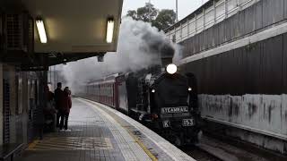 Steamrails Steam amp Tait shuttle to Belgrave  29062024 [upl. by Einahpit]