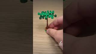 Lego Tree Tutorial moc lego tutorial legobuild [upl. by Alver]