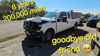 So I crashed my Ford super duty f250 [upl. by Keynes]