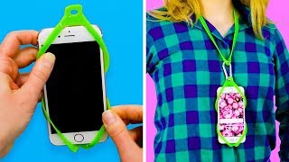 22 INCREÍBLES TRUCOS Y MANUALIDADES CON TELÉFONOS PARA NIÑOS [upl. by Isacco]