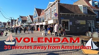 Walking in Volendam The Netherlands 4K  Volendam  Traditional Dutch Village [upl. by Herzel521]