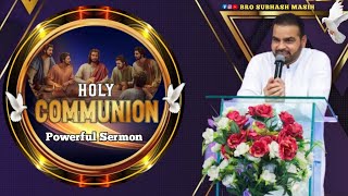 Holy Communion Powerful Sermon  Sukhpal Rana Ministries [upl. by Esilrahc]