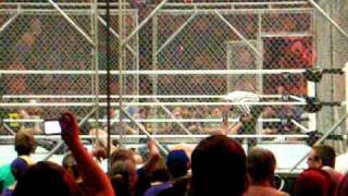 WWE Raws 900th Episode Dark Match Cena vs Sheamus vs Taker Steel Cage Match [upl. by Ydualc]