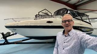 Rinker 232 Captiva Cuddy with Mercruiser 50L MPI 260HP — Review and Walk Through [upl. by Fairman]