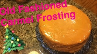 How to Make Old Fashioned Carmel Frosting [upl. by Irbua]