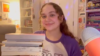 ASMR  the books i read in july amp august ⛱️📖 [upl. by Hgiel543]