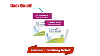 Camilia Teething Relief  Review [upl. by Hitchcock163]