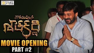 Gautamiputra Satakarni Movie Opening Video  Part 02  BalaKrishna KCR Chiranjeevi [upl. by Urba]