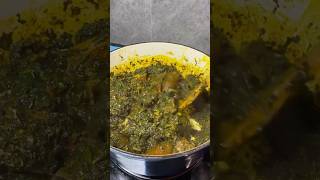 Afang soup youtubeshorts nigerianfood explore explore [upl. by Sessler]