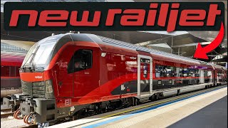 Full Review of the NEW RAILJET on its Inaugural Ride across Austria [upl. by Anatola]