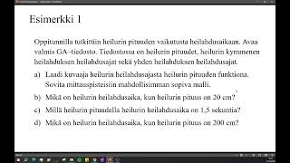 Vernier Graphical Analysis  Perustoiminnot lukion fysiikkaan 1 [upl. by Arbed]