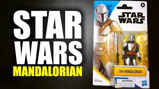 The Mandalorian Star Wars Epic Hero Series 4 Inch Disney Hasbro Action Figure Review [upl. by Eatnoid]