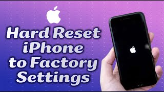 How to Hard Reset iPhone to Factory Settings [upl. by Stephenie]