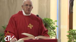 “Non fermiamoci sulla porta” Omelia di Papa Francesco del 28 ottobre 2014 [upl. by Elyagiba]