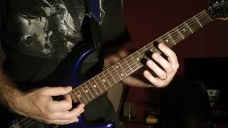 Megadeth Rattlehead Guitar Lesson [upl. by Leirad]