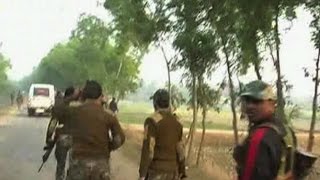 Bombing and firing among two TMC groups in Birbhum district [upl. by Lumbye]