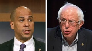 Bernie Sanders Stabbed In The Back By Big Pharma Sellout Cory Booker [upl. by Heller]