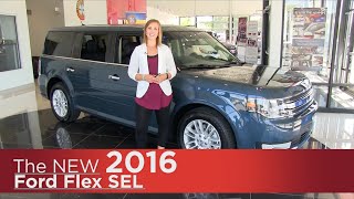 The New 2016 Ford Flex SEL  Elk River Coon Rapids Minneapolis St Paul St Cloud MN Specs [upl. by Tillio]