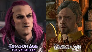 Insulting in Dragon Age Origins VS Dragon Age The Veilguard [upl. by Robina]