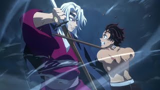 TANJIRO VS TENGEN UZUI 4K TWIXTOR 4K CC AND NO CC DEMON SLAYER SEASON 4 EPISODE 3 [upl. by Laehctim]