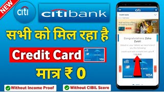 Citibank Credit Card Apply Online  Lifetime Free Credit Card  Citibank Credit Card Benefits [upl. by Ewnihc]