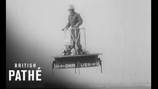 First Flying Platform  1955 Hover Board [upl. by Breeze]