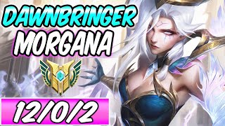 S DAWNBRINGER MORGANA MID FULL AP GAMEPLAY  New Build amp Runes  League of Legends [upl. by Bourke]