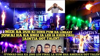 La kum sha poh AGT ka jing ia khun Finale Jaintia got talent season 6 Vlog video [upl. by Dragone984]