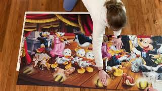 Clementoni Disney Orchestra 13200 Piece Puzzle Completion [upl. by Eseret346]