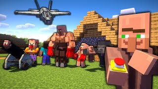 Minecraft Villager Madness A Crazy Montage [upl. by Dominick409]