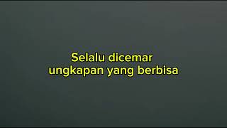 Qanda  Cinta Yang Sempurna  Lirik Video [upl. by Ettenowtna]