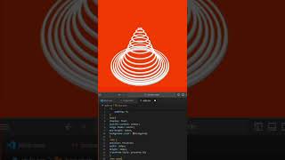 3D wavy Circles Animation using html and css [upl. by Bathsheba]