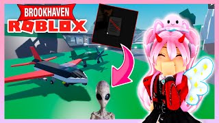 NUEVO PROBANDO AVIONES EN EL MAPA SECRETO DE BROOKHAVEN ARCHIVOS OCULTOS REVELAN ALIENS 🛩😲 [upl. by Trebreh]