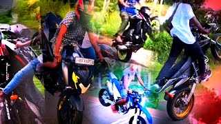 Bike Stunts New Tik Tok Videos in Sri Lanka  Sinhala  2021 RampR SL Riders 🏁✌️ 😍 [upl. by Cornwell]