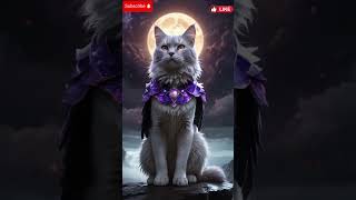 Meet the Cosmic Guardian Cat Protector of the Universe cat cutekittten catlover kitten cute [upl. by Yknarf313]