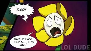 The Newtale Cast Dubs quotFlowey Originsquot [upl. by Emilee]