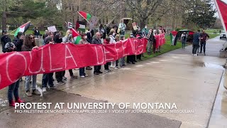 Palestine Protest at UM [upl. by Cobb]