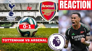 Tottenham vs Arsenal 01 Live Premier League EPL Football Match Score Highlights Gunners FC Derby [upl. by Notlim]