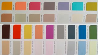 latest Asian paint colour chart  Asian paint Royale colour combination chart 2021 [upl. by Romo]