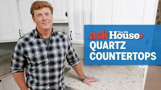 How to Install a Quartz Countertop  Ask This Old House [upl. by Addiego]