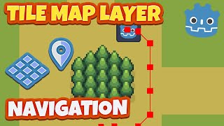 2D TileMapLayer Navigation  Avoiding Obstacles  Godot 43 Tutorial [upl. by Dympha]