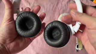 HOW TO REPLACE EARPADS JBL 510BT HEADPHONE [upl. by Eladnwahs]