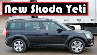 New Skoda Yeti this Czechs SUV spied testing on the open road [upl. by Ireland306]