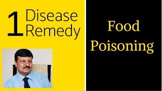 Food Poisoning  1  One Disease One Remedy  Dr Ketan Shah  MD Homeopath [upl. by Occir]