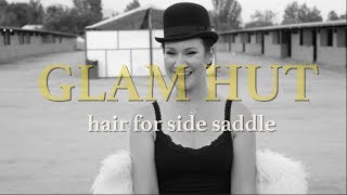 Hair Tutorial for Equestrian Saddle Seat Riders on Show Day  Glam Hut [upl. by Towers]