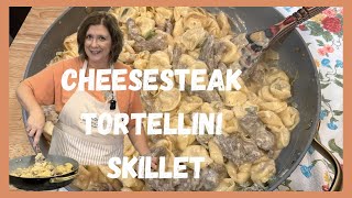 Philly Cheesesteak and Tortellini Skillet [upl. by Yhcir]