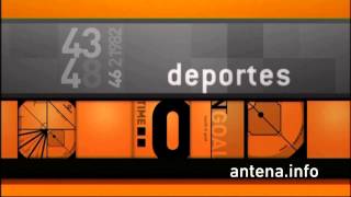 Sintonía Deportes  Antena3 Noticias 20102013 [upl. by Ecirual]