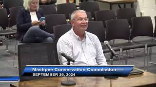 Mashpee Conservation Commission  09262024 [upl. by Sicnarf345]