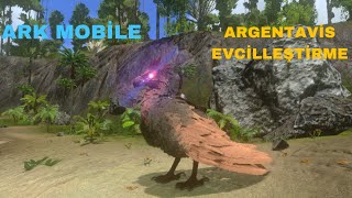 ARK MOBİLE ARGENTAVİS EVCİLLEŞTİRME arksurvivalevolved arkmobile ark dinosaur games survival [upl. by Rukna43]